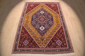 Gashghai Tappeto 130 x 200 (Iran) Annodato A Mano
