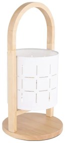 Globo 21506W - Lampada da tavolo NINJA 1xE14/40W/230V bianco