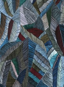 Essentials Tapete Chintz - Ultramarine