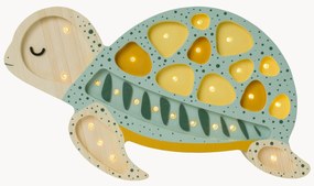 Lampada a LED per cameretta dei bambini fatta a mano con funzione timer e telecomando Turtle, luce regolabile