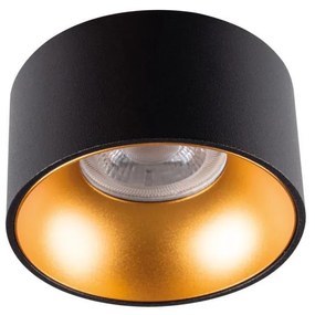 Kanlux 27575 - Luce da incasso MINI RITI 1xGU10/25W/230V nera/oro