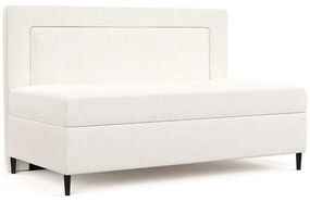 Letto singolo imbottito crema 100x200 cm Alba - Maison de Rêve