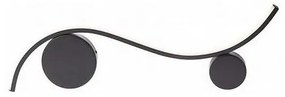 Redo 01-3110 - Applique a LED WAVE LED/9W/230V nero