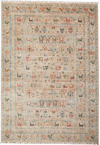 Samarkand Tappeto orientale 240 x 170 Grigio (Pakistan) Annodato A Mano
