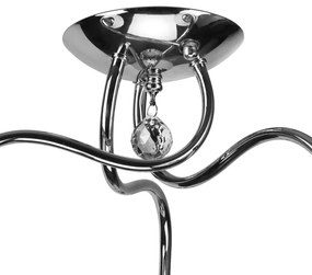 Lampadario a plafone MIRANDA 3xE27/60W/230V cromo lucido