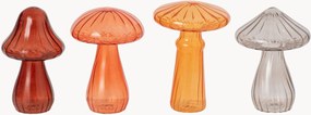 Set di 4 oggetti decorativi in vetro Pilz