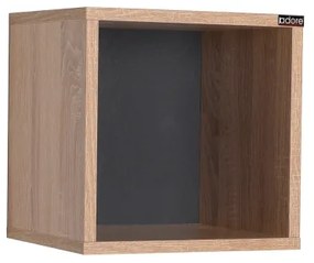 Mensola 33x33 cm marrone