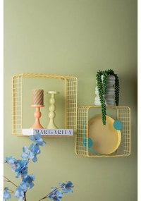 Mensole in set giallo chiaro in acciaio 2 pz 35 cm Reja – PT LIVING