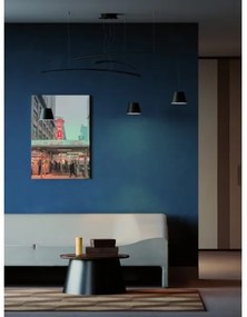 Redo 01-1525 - Lampadario LED a sospensione con filo LOLLI 3xLED/6W/230V nero