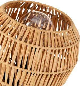 Eglo 44145 - Lampada da tavolo SHELDON 1xE27/40W/230V marrone