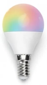 Lampadina LED RGBW dimmerabile G45 E14/5W/230V 3000-6500K Wi-Fi - Aigostar