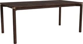 Tavolo da pranzo marrone scuro allungabile 95x180 cm Arun - Unique Furniture