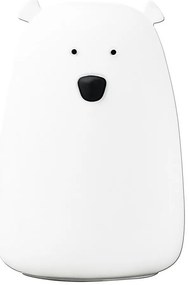 Lampada touch LED RGB per bambini BEAR LED/0,8W/5V bianca + USB