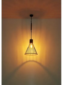 Globo 15676H1 - Lampadario su catena HALIA 1xE27/60W/230V