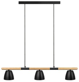 Theo 3 Lampada a Sospensione Black - Nordlux