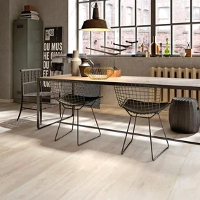 Piastrella da rivestimento interno 5 x 10 cm Sp. 9 mm rettificato Stripe North Wind in gres naturale opaco avorio traffico medio (pei 2/5) R10 0.63 mq