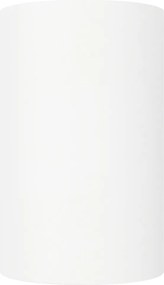 Plafoniera Ø70 x 110mm GU10 in Gesso Pitturabile Cilindrica