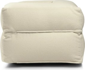 Puof a sacco marrone con rivestimento in bouclé Sofa MooG – SLOWDOWN