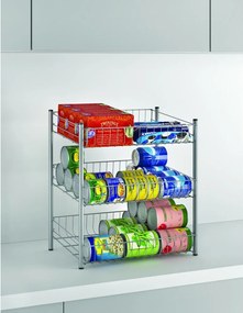 Organizzatore da cucina a 3 livelli - Metaltex