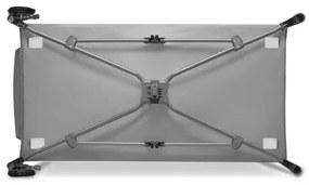 Lionelo - Lettino da viaggio STEFI PLUS Grigio/Bianco