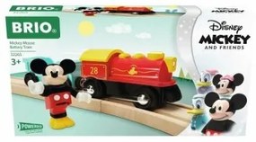 Playset Brio Micky Mouse Battery Train 3 Pezzi