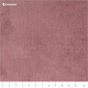 Pouf in velluto rosa scuro Devichy Rothe - devichy