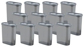 Dózy v sadě 12 ks na sypké potraviny Fresco – Hermia