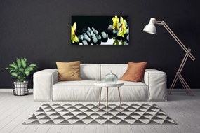 Quadro su tela Fiore di orchidea 100x50 cm