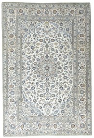 Kashan Tappeto 240x360 Beige (Iran) Annodato A Mano