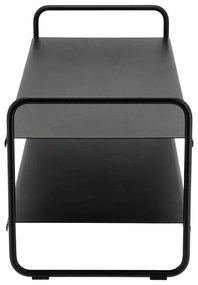 Scarpiera nera in acciaio 33x33x80 cm A-Shoe – Zone