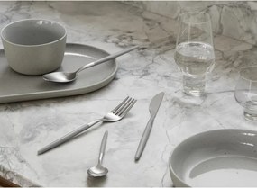 Posate grigio chiaro/argentata in acciaio inox 16 pz Maxime – Blomus