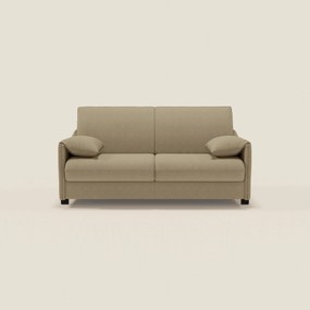 Primula divano letto con materasso alto 18 cm - braccioli mobili e tessuto smacchiabile T05