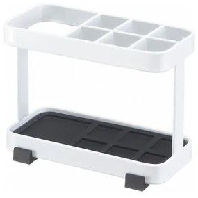 Porta spazzolino e dentifricio bianco Tower - YAMAZAKI