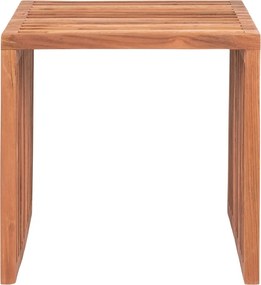 Tavolino in legno di teak 40x40 cm Pego - House Nordic