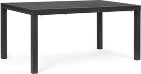 Tavolo da pranzo da giardino in alluminio 90x160 cm Hilde – Bizzotto