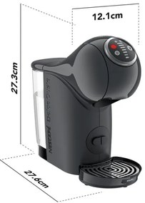 Krups - Macchina da caffè a capsule NESCAFÉ DOLCE GUSTO GENIO S 1500W antracite
