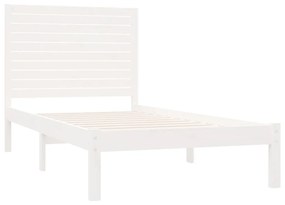 Giroletto bianco in legno massello 100x200 cm