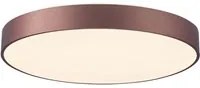 Plafoniera tonda LED 42W MENKAR 400 CCT 3000K 4000K lampada soffitto parete luce interni 3200lm 40cm 230V COLORE MARRONE