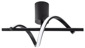 Plafoniera LED nera 7x41 cm Likma – Opviq lights