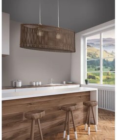 Eglo 96201 - Lampadario SENDERO 2xE27/60W/230V