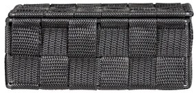 WENKO 24223100 - Cestino ADRIA 26x17 cm grigio/antracite