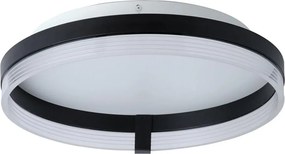 Osram - Plafoniera LED DECOR CIRCLE, 25W/230V, diametro 40 cm, nero/bianco