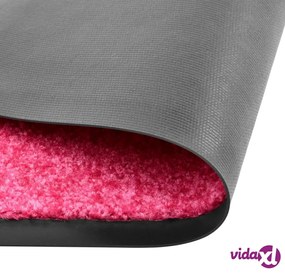 vidaXL Zerbino Lavabile Rosa 60x90 cm
