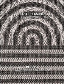 Tappeto da interno/esterno nero/color crema 160x230 cm Haringey Woodfield – Ted Baker