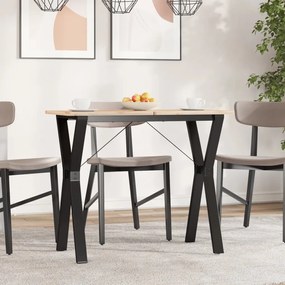 Telaio gambe a y per tavolo da pranzo 80x40x73 cm in ghisa