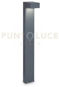 Sirio paletto ip65 h.80cm 1 luce attacco gx53 antracite