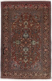 Isfahan Tappeto persiano 220 x 140 (Iran) Annodato A Mano