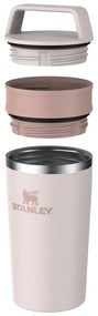 Tazza termica rosa chiaro in acciaio inox 350 ml Café-To-Go Rose Quartz – Stanley