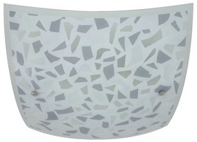 Plafoniera LED neoclassico Pompei, bianco40 cm, 1660 lumen