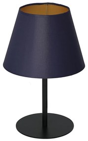 Lampada da tavolo ARDEN 1xE27/60W/230V diametro 20 cm viola/oro
